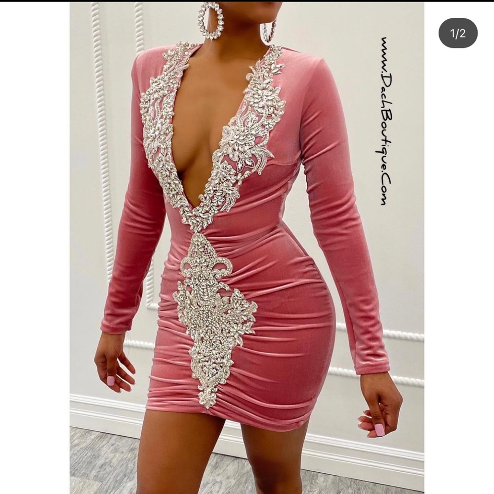 Beautiful baby pink dress